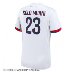 Paris Saint-Germain Randal Kolo Muani #23 Udebanetrøje 2024-25 Kortærmet